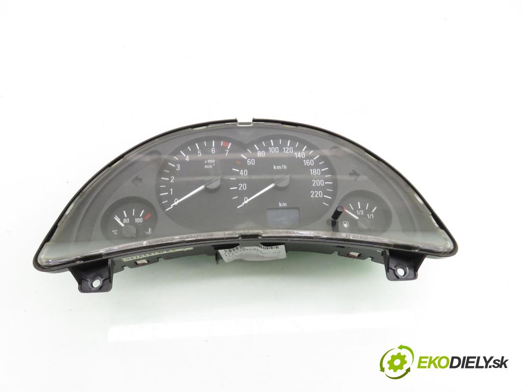 OPEL CORSA C (X01) HB 2002 43,00 1.0 12V 58 - Z 10 XE 973,00 prístrojovka elektrický 09166813FK