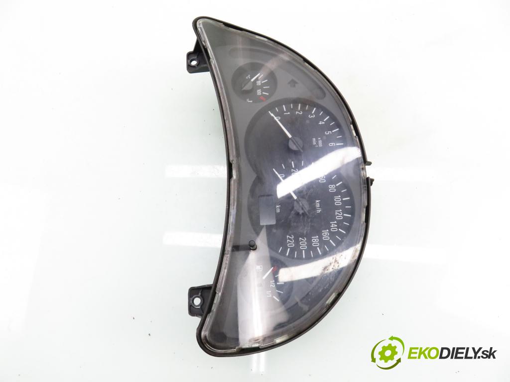 OPEL CORSA C (X01) HB 2002 43,00 1.0 12V 58 - Z 10 XE 973,00 prístrojovka elektrický 09166813FK