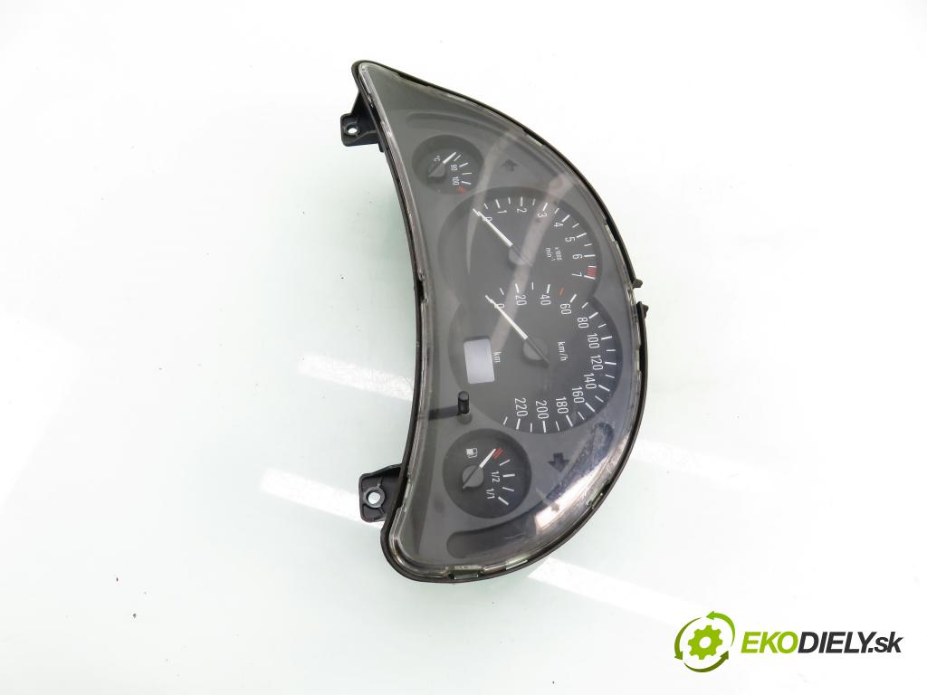 OPEL CORSA C (X01) HB 2002 43,00 1.0 12V 58 - Z 10 XE 973,00 prístrojovka elektrický 09166813FK