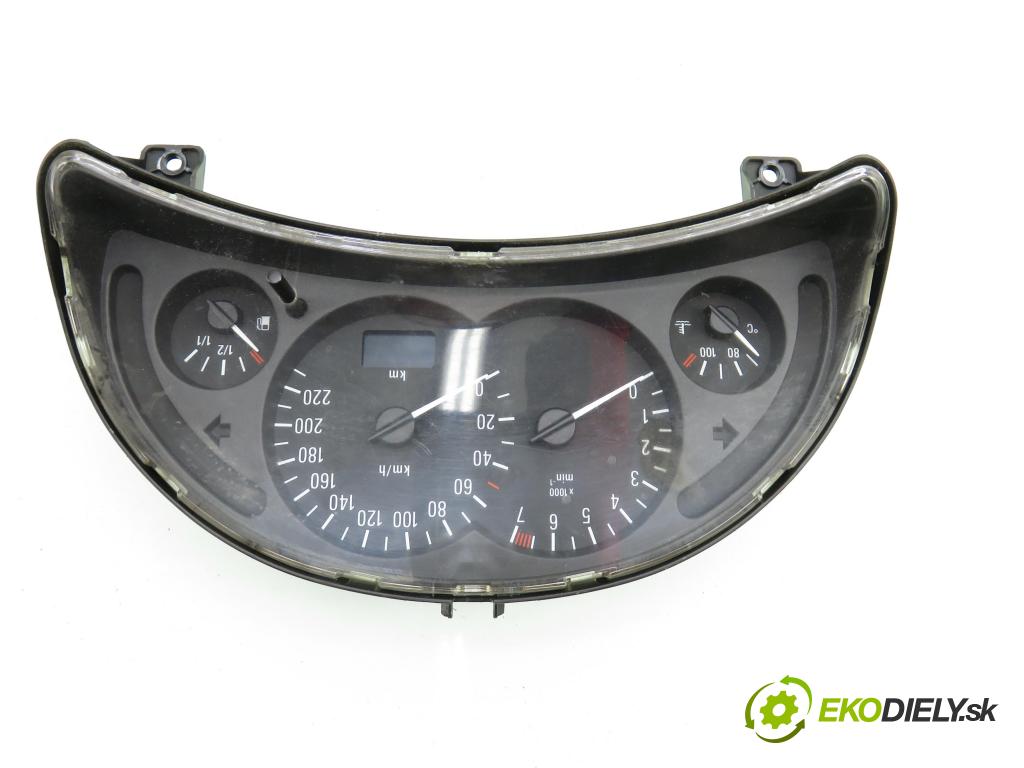 OPEL CORSA C (X01) HB 2002 43,00 1.0 12V 58 - Z 10 XE 973,00 prístrojovka elektrický 09166813FK