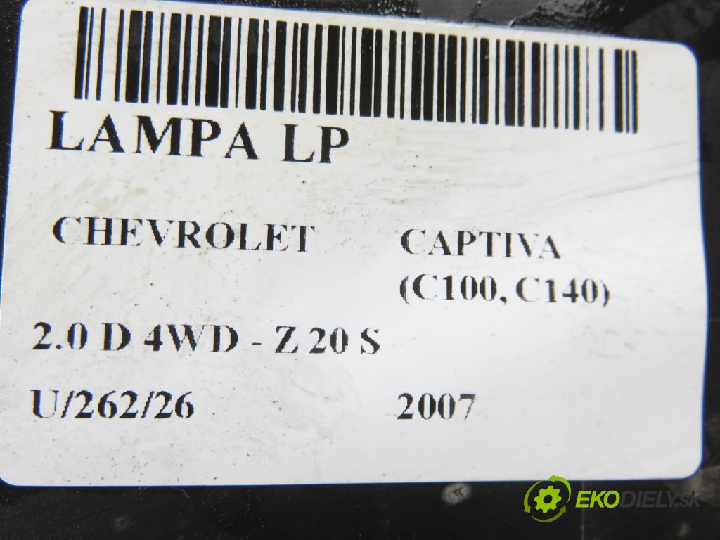 CHEVROLET CAPTIVA (C100, C140) SUV 2007 110,00 2.0 D 4WD - Z 20 S 1991,00 Svetlo LP