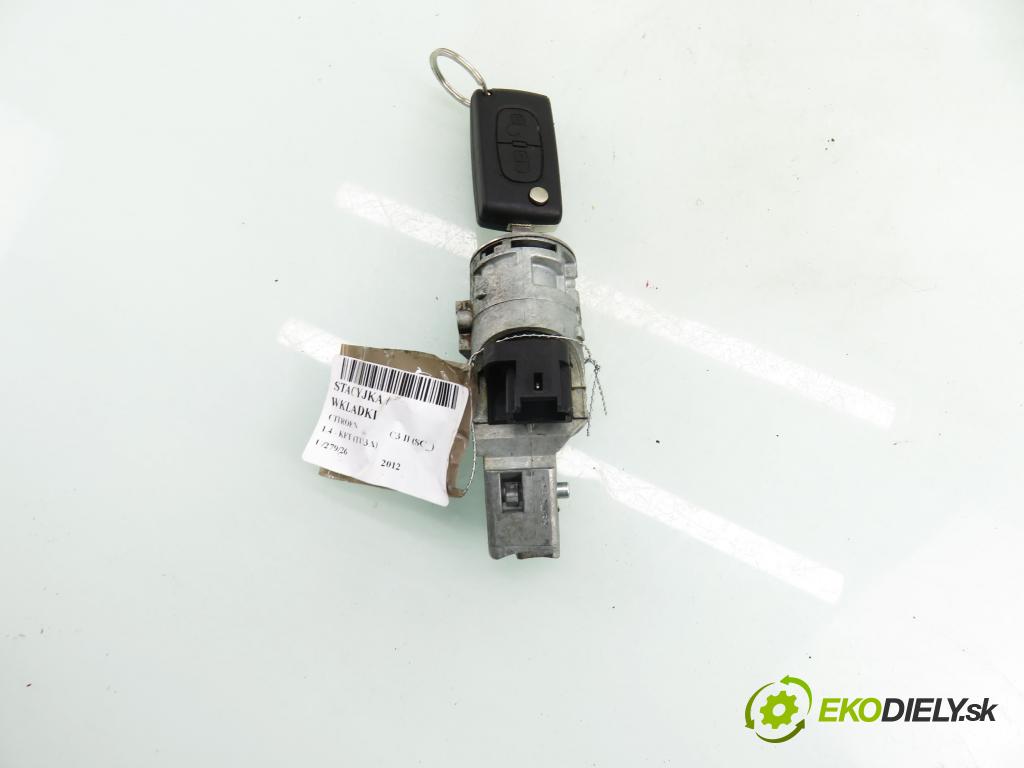 CITROEN C3 II (SC_) HB 2012 54,00 1.4 - KFT (TU3A) 1360,00 spínačka N0502455 ; N0503458 ; N0503451 (Spínací skříňka)