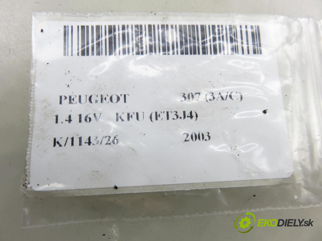 PEUGEOT 307 (3A/C) HB 2003 65,00 1.4 16V - KFU (ET3J4) 1360,00 PŘÍSPĚVEK svetla pravý ZADNÍ: 89022 ; 89022860507