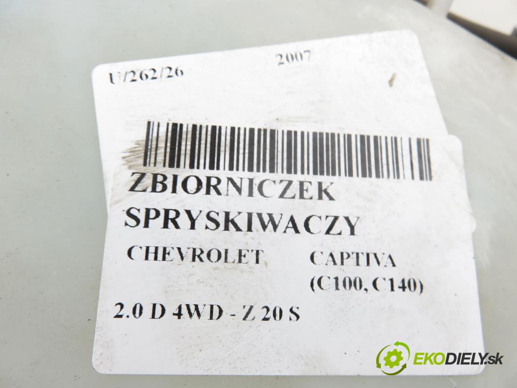 CHEVROLET CAPTIVA (C100, C140) SUV 2007 110,00 2.0 D 4WD 1991,00 Nádržka ostrekovačov 96673372 ; 96627002 (Kľučka dverí ostatné)