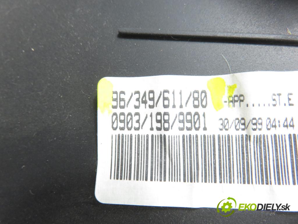PEUGEOT 206 liftback (2A/C) HB 2000 55,00 1.4 75 - KFW 1360,00 prístrojovka elektrický 9634961180
