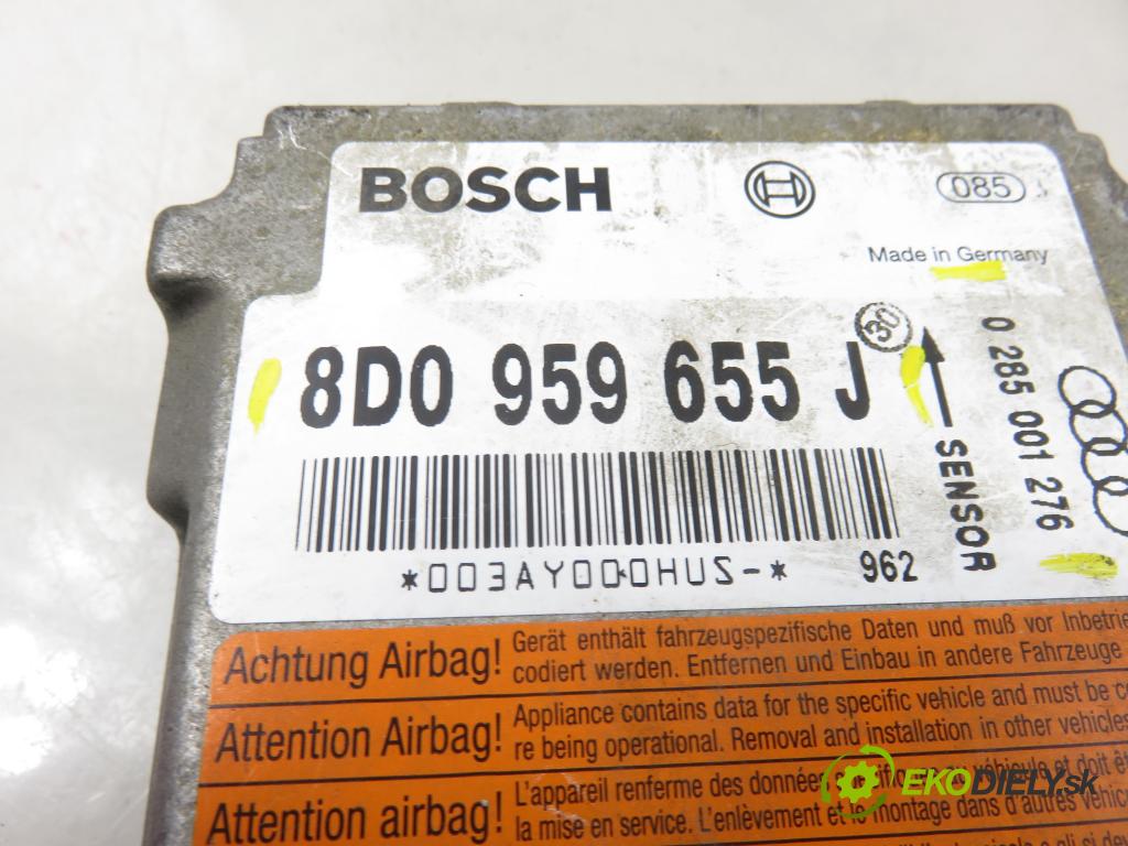 AUDI A4 (8D2, B5) SEDAN 1999 74,00 1.6 - AHL 1595,00 MODUL air BAG 8D0959655J ; 0285001276