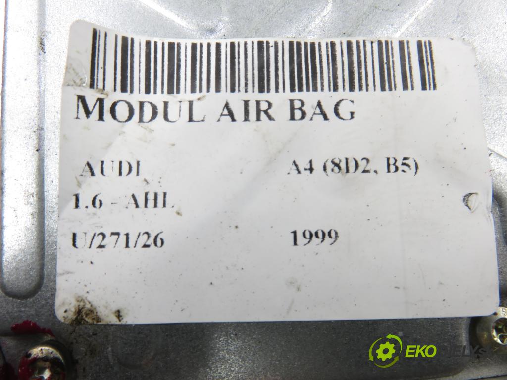 AUDI A4 (8D2, B5) SEDAN 1999 74,00 1.6 - AHL 1595,00 MODUL air BAG 8D0959655J ; 0285001276