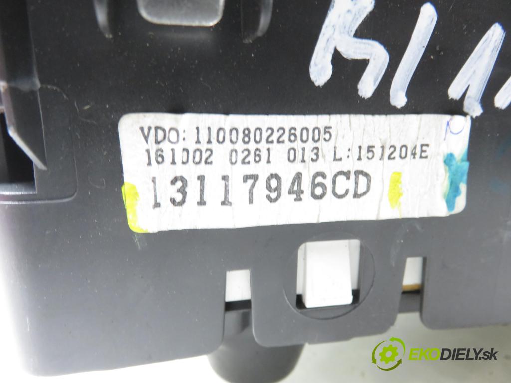 OPEL CORSA C (X01) HB 2001 55,00 1.2 - Z 12 XE 1199,00 Prístrojovka elektrický 13117946CD