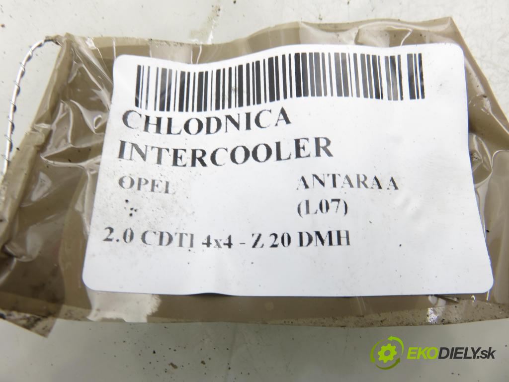 OPEL ANTARA A (L07) SUV 2006 110,00 2.0 CDTI 4x4 - Z 20 DMH 1991,00 chladič intercooler 96629070