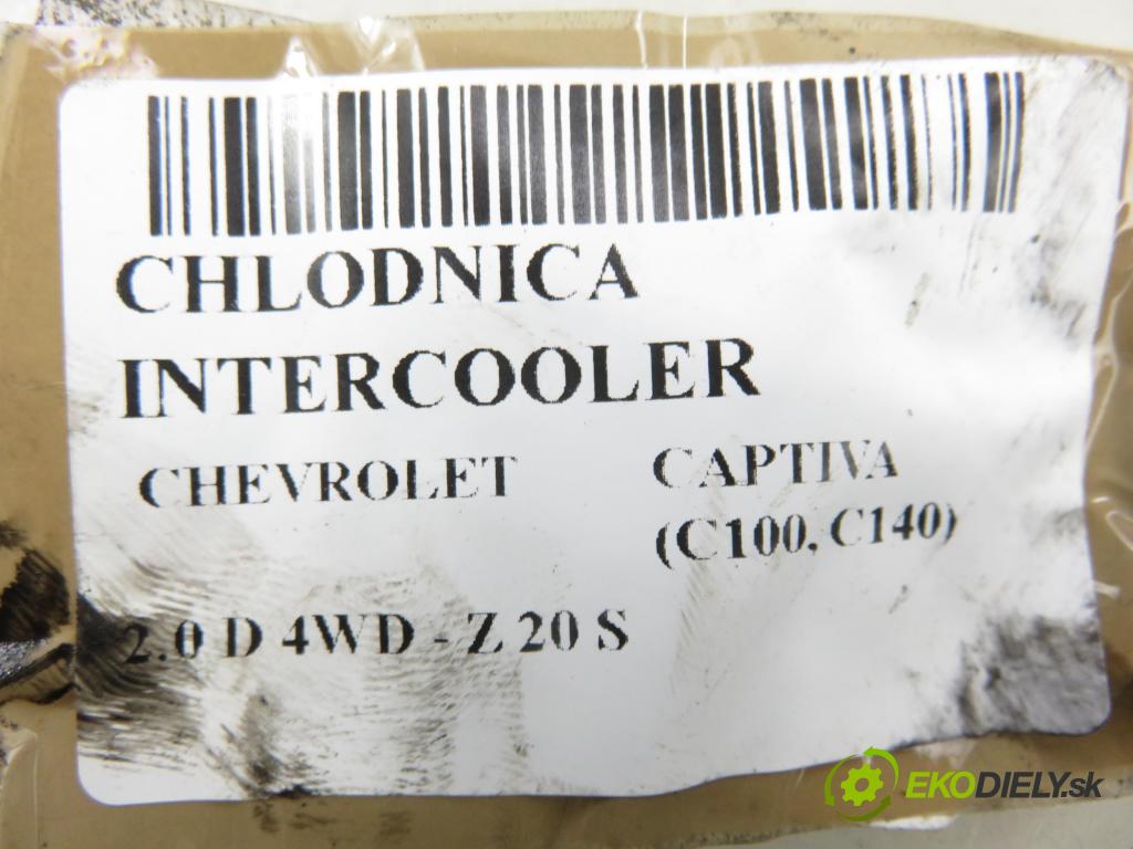 CHEVROLET CAPTIVA (C100, C140) SUV 2007 110,00 2.0 D 4WD - Z 20 S 1991,00 chladič intercooler 622155 ; 96629070