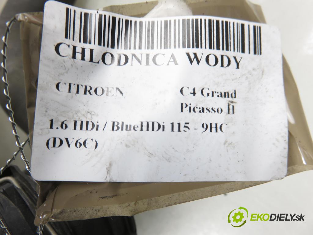 CITROEN C4 Grand Picasso II MINIVAN 2014 0,00 1.6 HDi / BlueHDi 115 - 9HC (DV6C) 1560,00 chladič vody 9809141780
