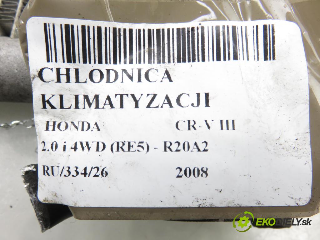 HONDA CR-V III (RE_) SUV 2008 110,00 2.0 i 4WD (RE5) - R20A2 1997,00 chladič klimatizace DCN4002 (Chladič klimatizace)