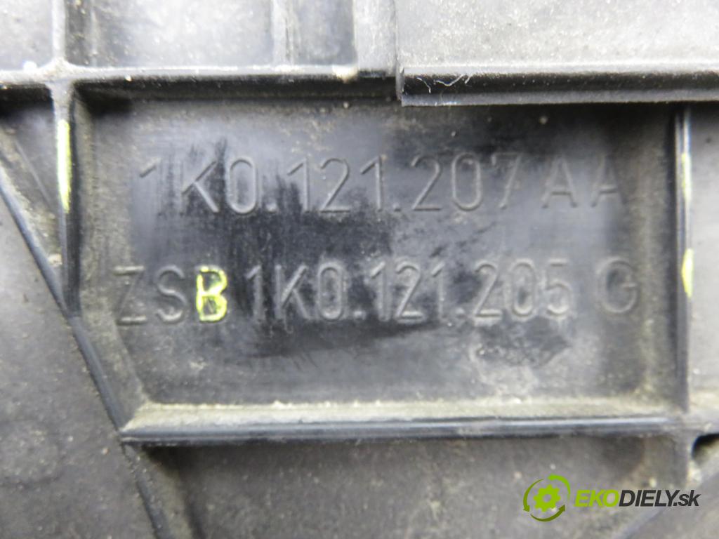 VW GOLF PLUS (5M1, 521) MINIVAN 2006 103,00 2.0 TDI 16V - BKD 1968,00 Ventilátor chladič klíma/voda 1K0121207AA ; 1K0121205G