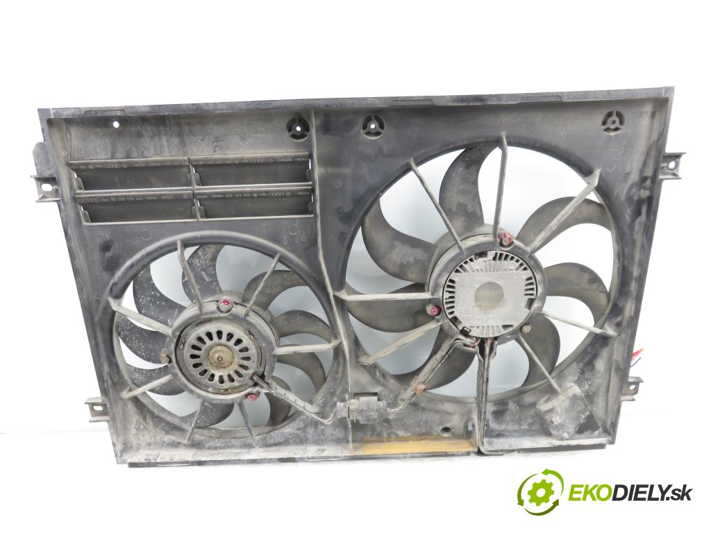 VW GOLF PLUS (5M1, 521) MINIVAN 2006 103,00 2.0 TDI 16V - BKD 1968,00 Ventilátor chladič klíma/voda 1K0121207AA ; 1K0121205G