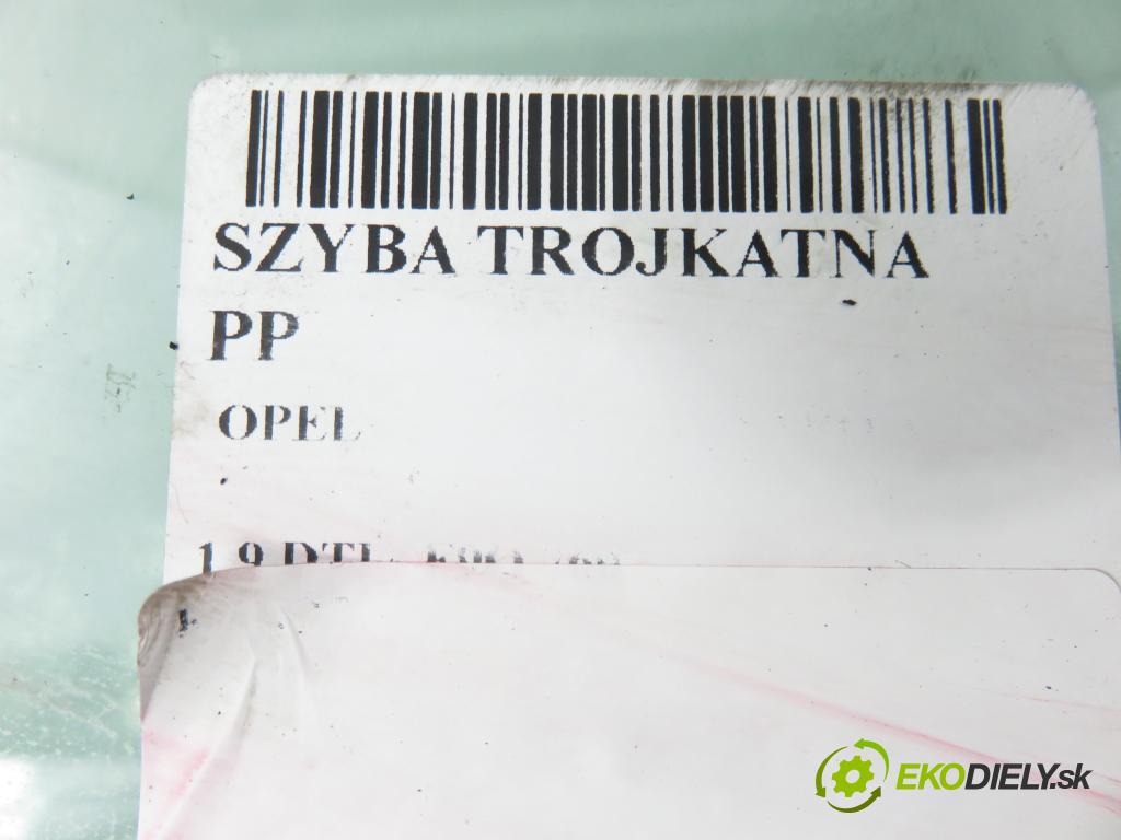 OPEL VIVARO A Skrzynia (X83) FURGON 2004 74,00 1.9 CDTI 101 - F9Q 760 1870,00 Okno TROJUHOLNÍKÝ PP