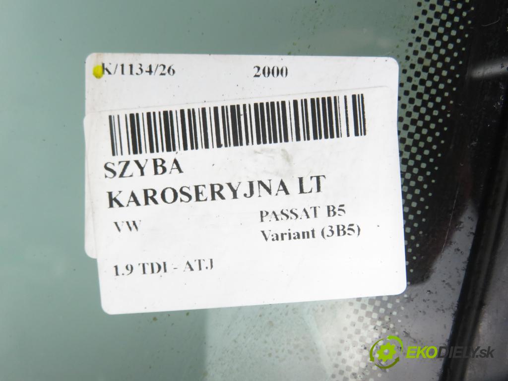 VW PASSAT B5 Variant (3B5) KOMBI 2000 85,00 1.9 TDI - ATJ 1896,00 okno dveří LT