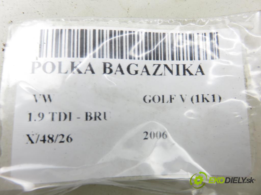 VW GOLF V (1K1) HB 2006 66,00 1.9 TDI PD 90 - BRU 1896,00 POLKA: kufor
