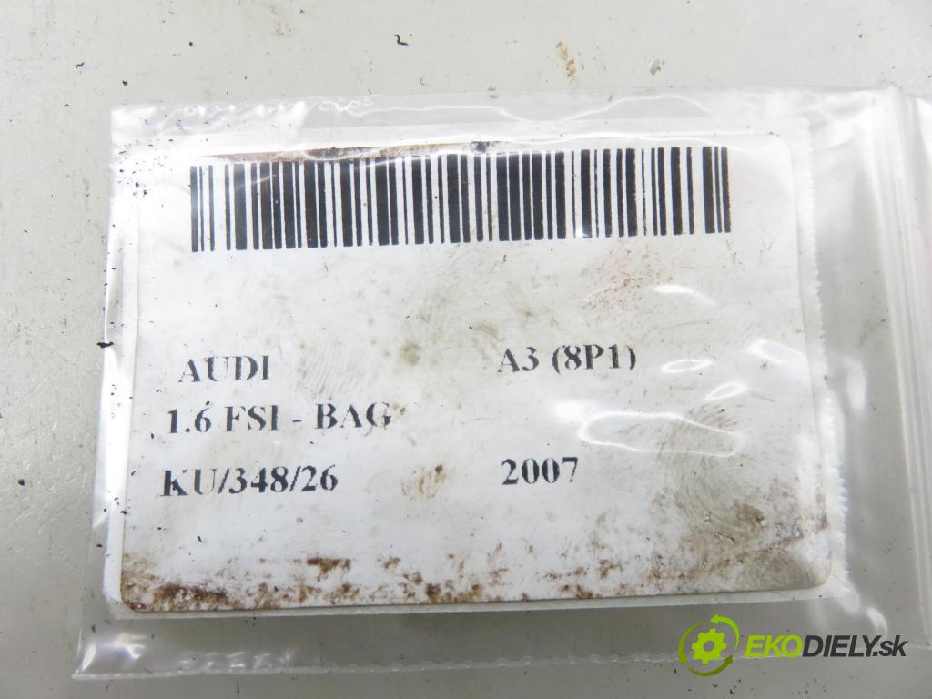 AUDI A3 (8P1) HB 2007 85,00 1.6 FSI - BAG 1598,00 Lamela kotúč brzdová zadné 3B2002