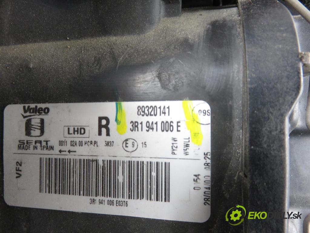 SEAT EXEO (3R2) SEDAN 2009 110,00 1.8 T - CFMA 1781,00 světlo PP 3R1941006E ; 89320141