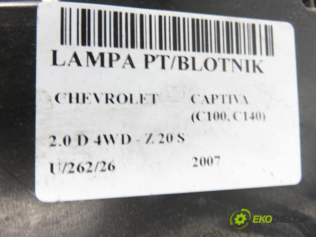 CHEVROLET CAPTIVA (C100, C140) SUV 2007 110,00 2.0 D 4WD - Z 20 S 1991,00 světlo pravé zadní