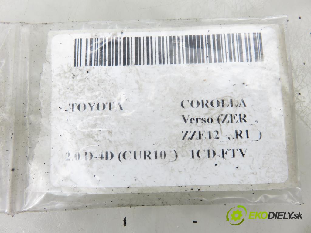 TOYOTA COROLLA Verso (ZER_, ZZE12_, R1_) MINIVAN 2005 85,00 2.0 D-4D (CUR10_) - 1CD-FTV 1995,00 trubky VSTŘIKOVAČE: