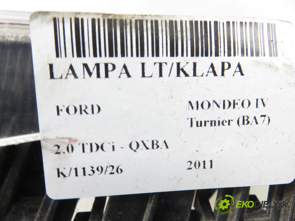 FORD MONDEO IV Turnier (BA7) KOMBI 2011 103,00 2.0 TDCi - QXBA 1997,00 světlo levé zadní kufr BS7113A603BD