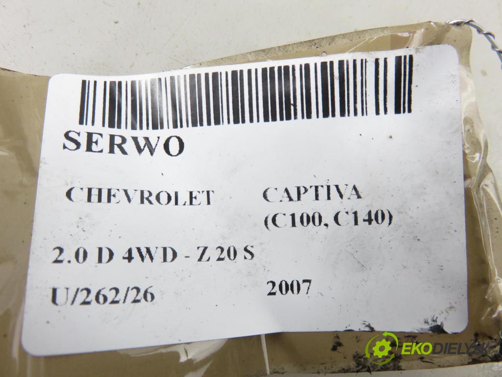 CHEVROLET CAPTIVA (C100, C140) SUV 2007 110,00 2.0 D 4WD 1991,00 posilovač P96625854 (Servočerpadlo)