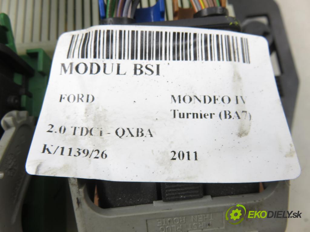 FORD MONDEO IV Turnier (BA7) KOMBI 2011 103,00 2.0 TDCi - QXBA 1997,00 MODUL BSI BG9T14A073EH ; 28309349