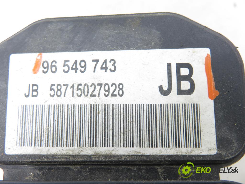 CHEVROLET LACETTI (J200) HB 2005 70,00 1.4 16V - F14D3 1399,00 Pumpa ABS 0265216874 ; 96549743 ; 96549743JB (Pumpa ABS)