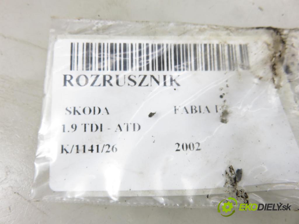 SKODA FABIA I (6Y2) HB 2002 74,00 1.9 TDI PD 100 - ATD 1896,00 startér  ; 0124515083 (Startér)
