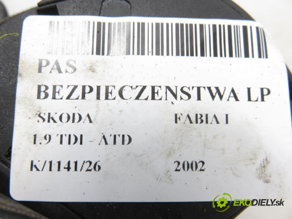 SKODA FABIA I (6Y2) HB 2002 74,00 1.9 TDI - ATD 1896,00 Držiak bezpečnostný LP 6Y0857701B ; 33006838