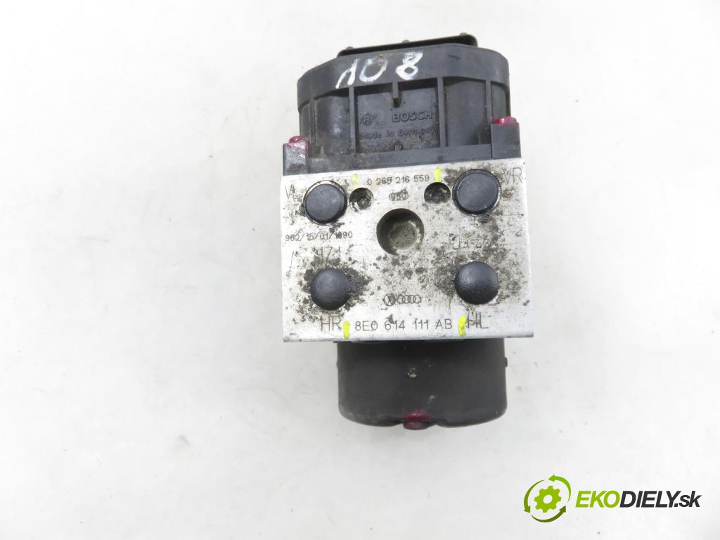 AUDI A4 (8D2, B5) SEDAN 1999 74,00 1.6 - AHL 1595,00 pumpa ABS 8E0614111AB ; 0265216559 ; 0273004281 (Pumpa ABS)