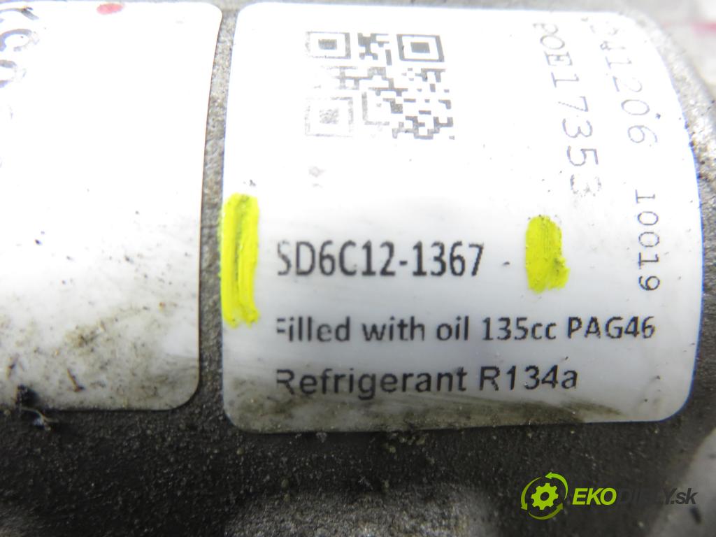 CITROEN C3 II (SC_) HB 2012 54,00 1.4 - KFT (TU3A) 1360,00 KOMPRESOR: klimatizace SD6C121367 (Kompresor klimatizace)