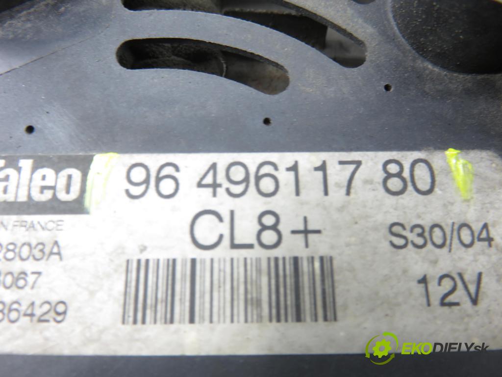 PEUGEOT 307 (3A/C) HB 2003 65,00 1.4 16V - KFU (ET3J4) 1360,00 Alternátor 9649611780 (Alternátor)