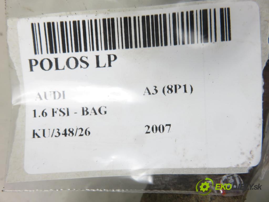 AUDI A3 (8P1) HB 2007 85,00 1.6 FSI - BAG 1598,00 poloos LP
