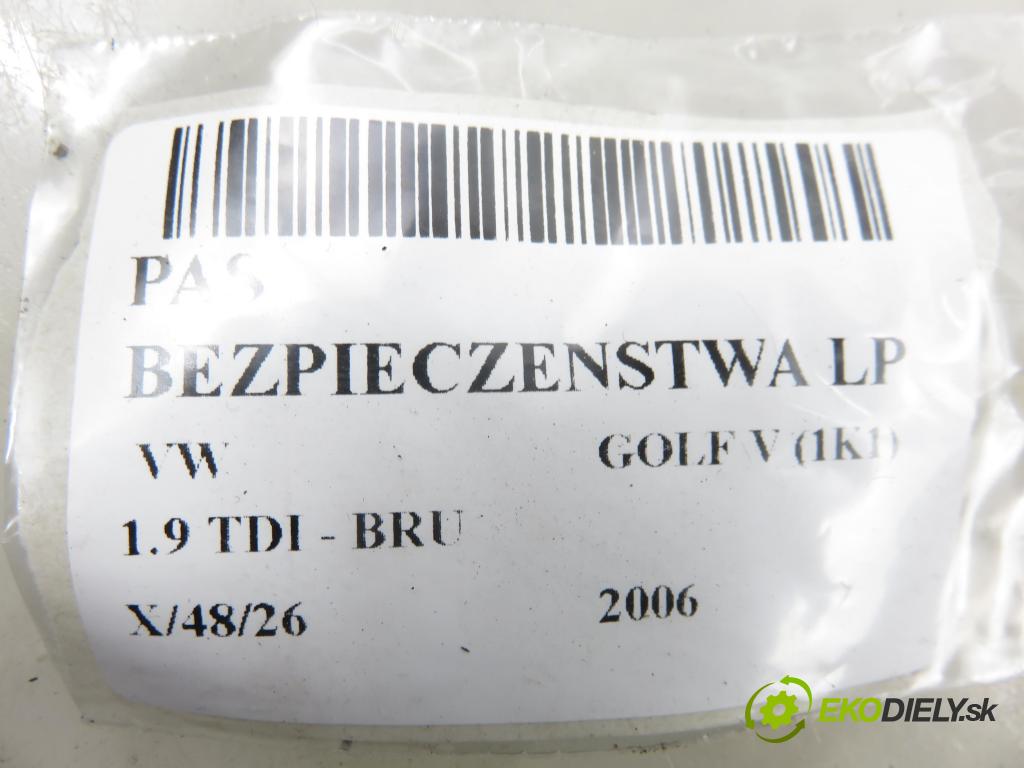 VW GOLF V (1K1) HB 2006 66,00 1.9 TDI PD 90 - BRU 1896,00 držák BEZPEČNOST LP 1K3857705C