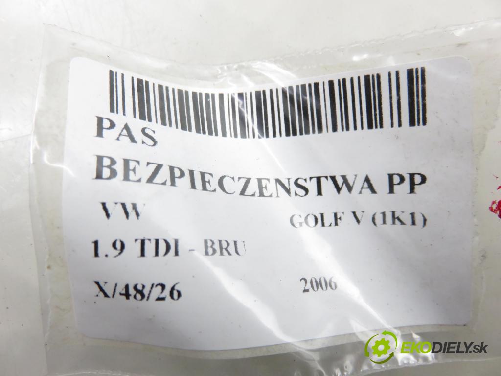 VW GOLF V (1K1) HB 2006 66,00 1.9 TDI PD 90 - BRU 1896,00 držák BEZPEČNOST PP 1K3857706