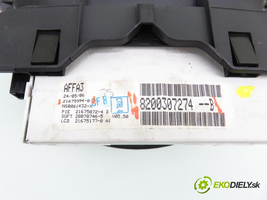 RENAULT CLIO III (BR0/1, CR0/1) HB 2006 50,00 1.5 dCi 68 - K9K 768 1461,00 ZOBRAZIT: 8200307274B ; 216759940