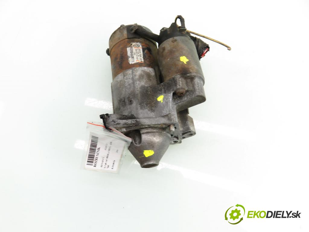 RENAULT CLIO III (BR0/1, CR0/1) HB 2006 50,00 1.5 dCi 68 - K9K 768 1461,00 Štartér 8200306595 ; M000T87881 (Štartér)