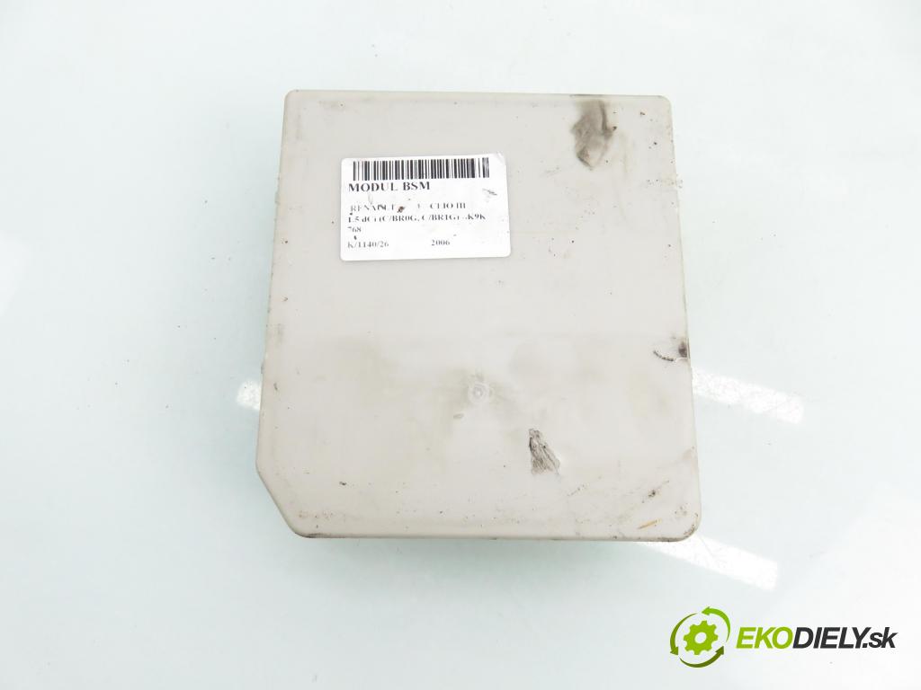 RENAULT CLIO III (BR0/1, CR0/1) HB 2006 50,00 1.5 dCi 68 - K9K 768 1461,00 MODUL BSM 356229C