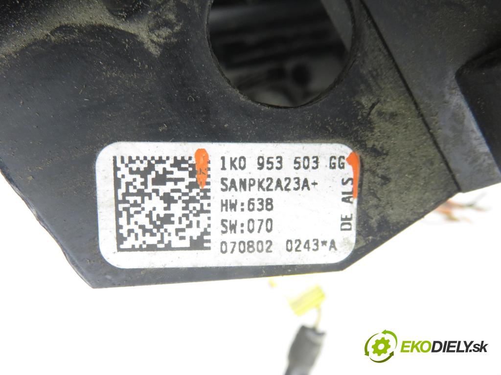 VW CADDY III Variant (2KB, 2KJ, 2CB, 2CJ) KOMBIVAN 2007 77,00 1.9 TDI PD 105 1896,00 PAKA/ŘAZENÍ/SADA: 1K0953503GG ; 1K0953549BC