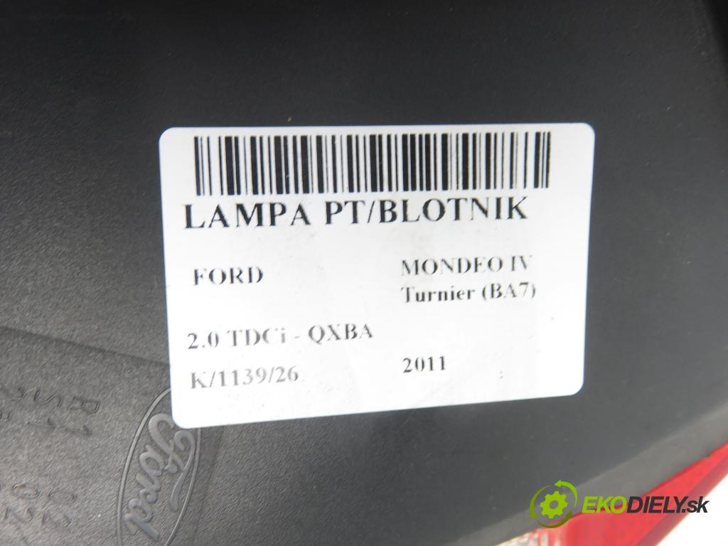FORD MONDEO IV Turnier (BA7) KOMBI 2011 103,00 2.0 TDCi - QXBA 1997,00 Svetlo pravé zadné BS7113404B