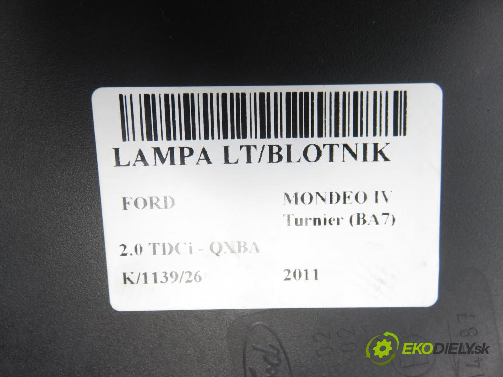 FORD MONDEO IV Turnier (BA7) KOMBI 2011 103,00 2.0 TDCi - QXBA 1997,00 Svetlo ľavé zadné BS7113405B