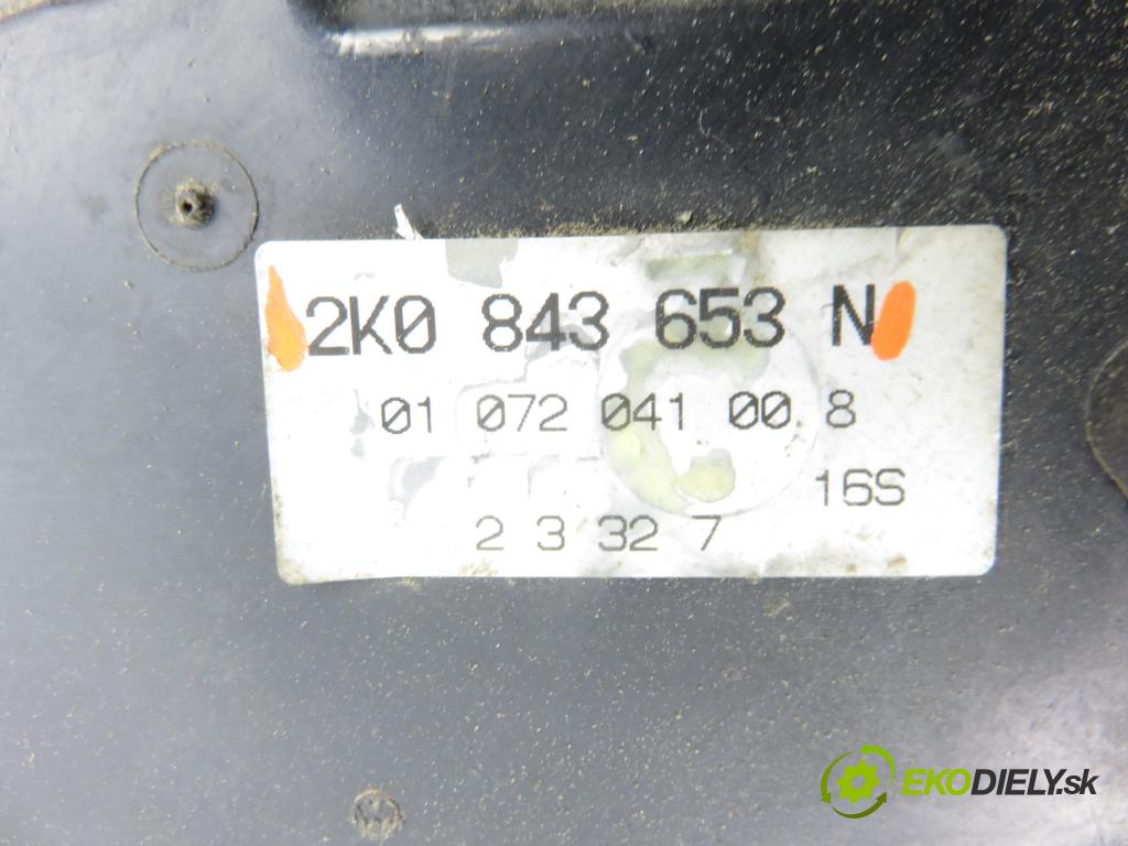 VW CADDY III Variant (2KB, 2KJ, 2CB, 2CJ) KOMBIVAN 2007 77,00 1.9 TDI PD 105 1896,00 zámok 2K0843653N