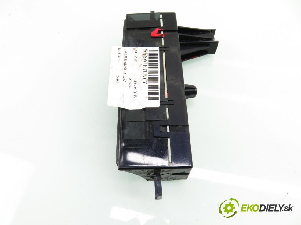 SUBARU LEGACY IV Kombi (BP) KOMBI 2004 101,00 2.0 AWD (BP5) - EJ202 1994,00 ZOBRAZIT: 85201AG030D