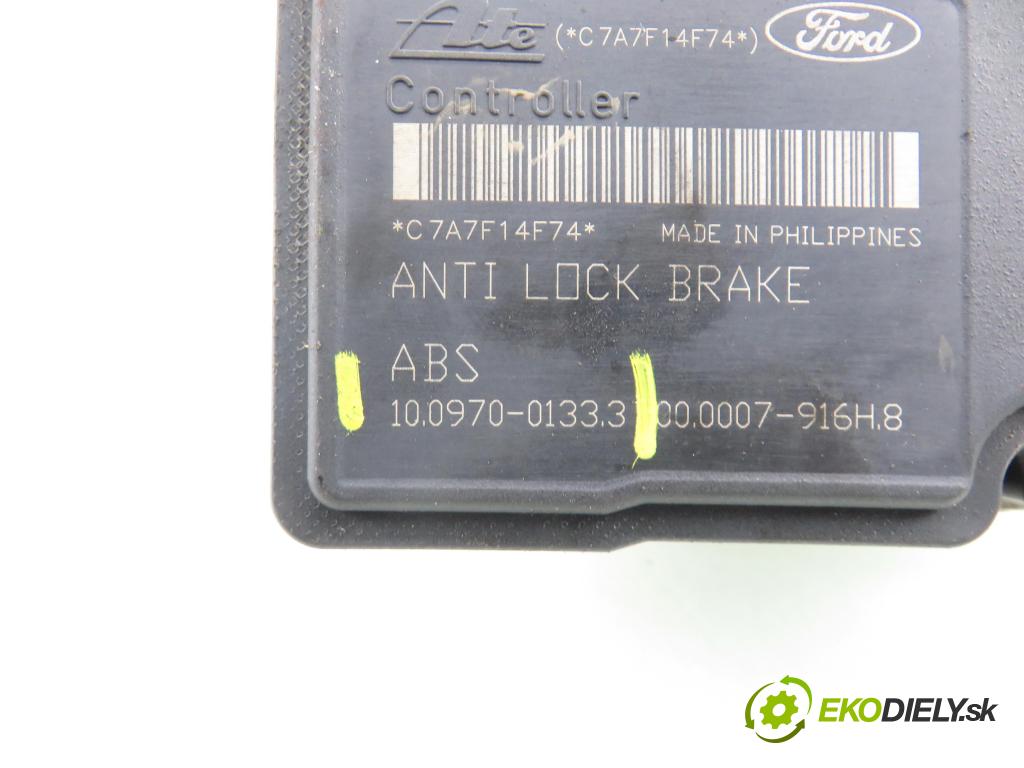 FORD FIESTA V (JH_, JD_) HB 2007 50,00 1.4 TDCi - F6JB 1399,00 Pumpa ABS 10097001333 ; 10020701034 ; 4S612M11CD (Pumpa ABS)