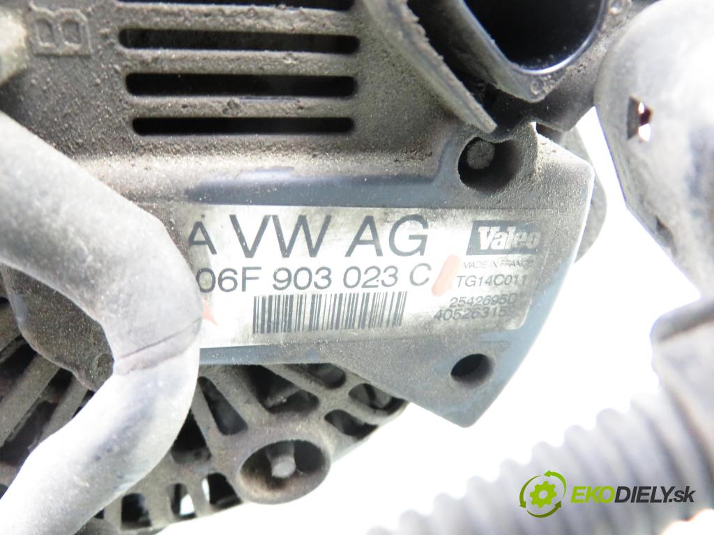 VW GOLF V (1K1) HB 2006 66,00 1.9 TDI PD 90 - BRU 1896,00 Alternátor 06F903023C (Alternátor)