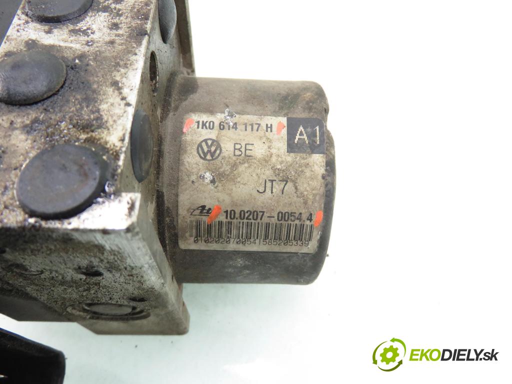 VW GOLF V (1K1) HB 2006 66,00 1.9 TDI PD 90 - BRU 1896,00 pumpa ABS 10097003153 ; 1K0907379P ; 10020700544 (Pumpa ABS)