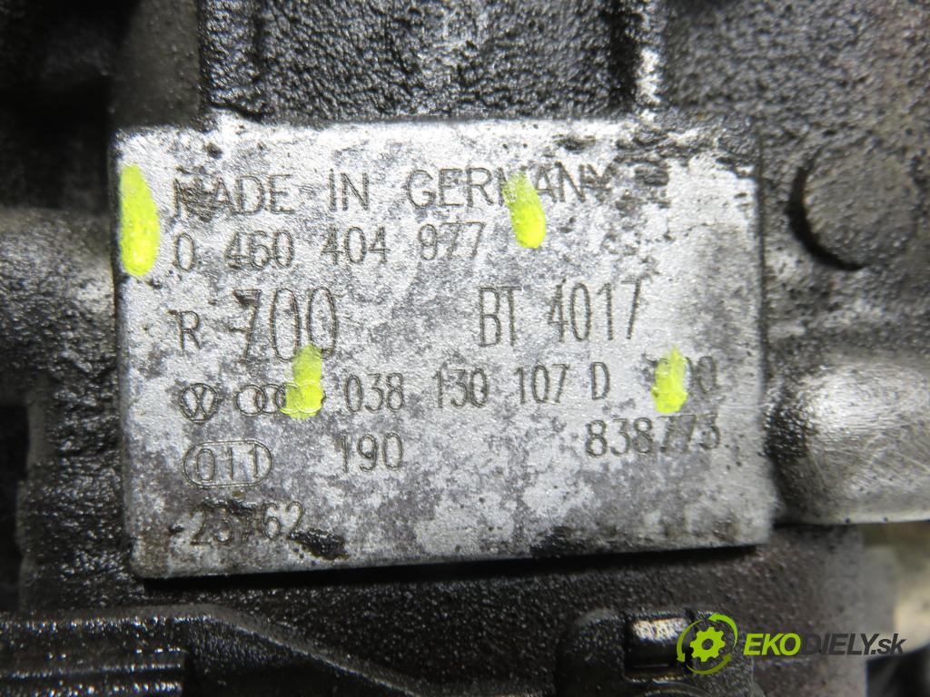 VW GOLF IV (1J1) HB 2001 81,00 1.9 TDI 110 - ASV 1896,00 pumpa vstřikovací 038130107D ; 0460404977 (Vstřikovací čerpadlo)