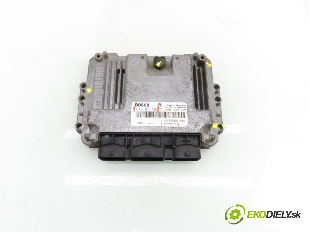 OPEL VIVARO A Skrzynia (X83) FURGON 2004 74,00 1.9 CDTI 101 - F9Q 760 1870,00 Riadiaca jednotka Motor 0281011529 ; 8200389519
